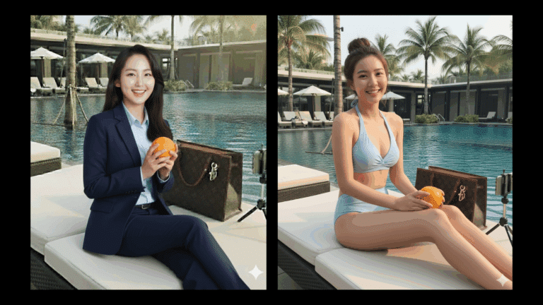 일관성 있는 AI 모델 영상 프롬프트